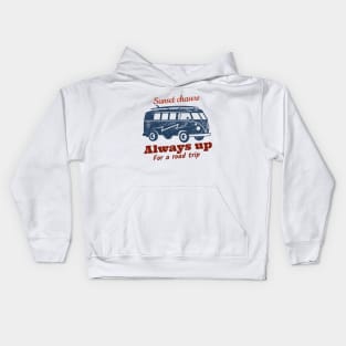 Let's Take a Trip / Retro Camper Design / Vintage Road Trip Design / Camper Van Kids Hoodie